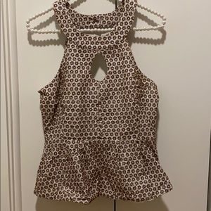 Anthropologie Floral summer top